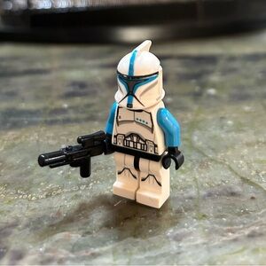 LEGO Star Wars Clone Trooper Lieutenant sw0629 Printed Legs 75085 Phase 1 Blue